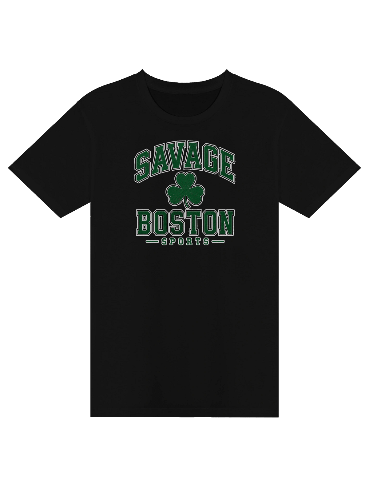 Black Savage Boston Sports t-shirt from the official Fourthwall shop